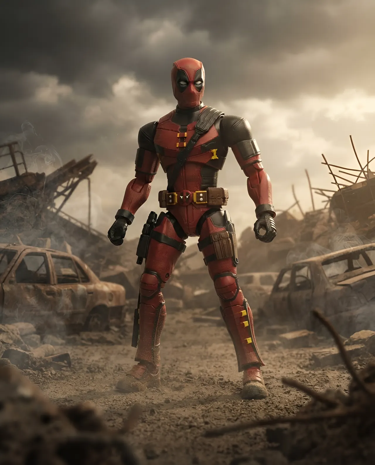 Blokees Deadpool Model Kit – Champion Class (Marvel) - Image 9