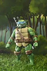 NECA Ultimate Leonardo TMNT x Usagi Yojimbo Action Figure – 7-inch - Thumbnail 2