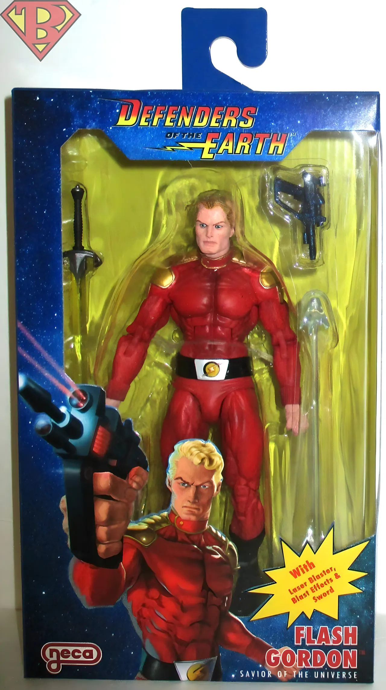 NECA Flash Gordon 7\" Action Figure – Defenders of the Earth - Image 2