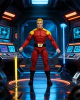 NECA Flash Gordon 7\" Action Figure – Defenders of the Earth - Thumbnail 5