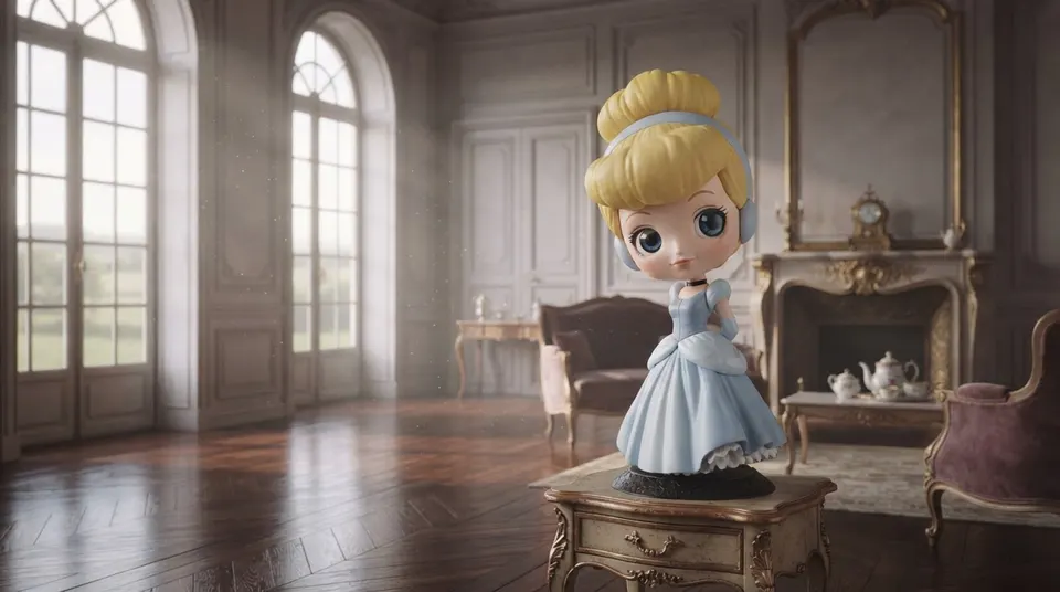 Banpresto Cinderella (Cendrillon) Collectible Figure – Multi‑Colour