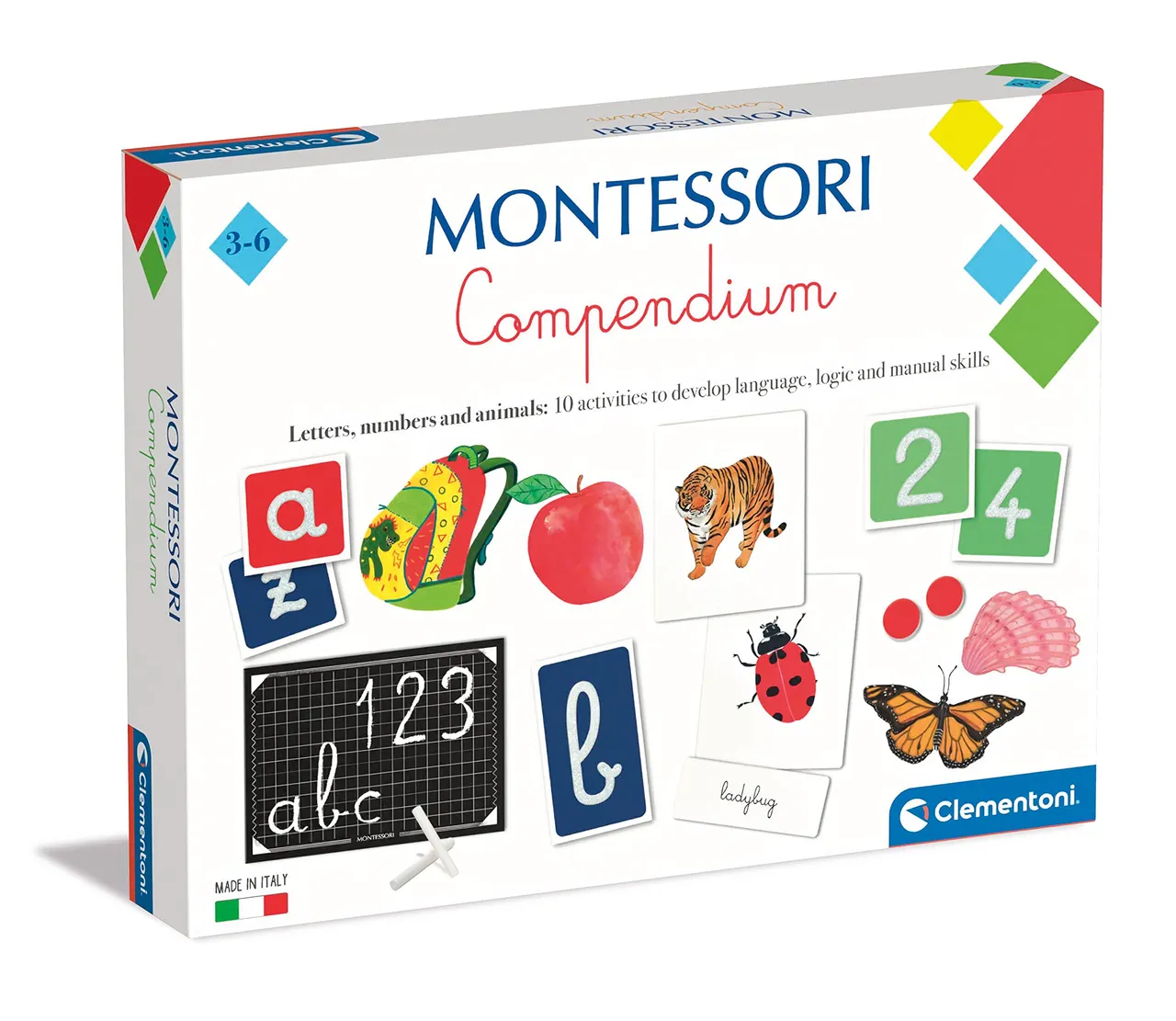 Clementoni Montessori La Nomenclatura – Educational Toy for 4‑Year‑Olds - Image 1