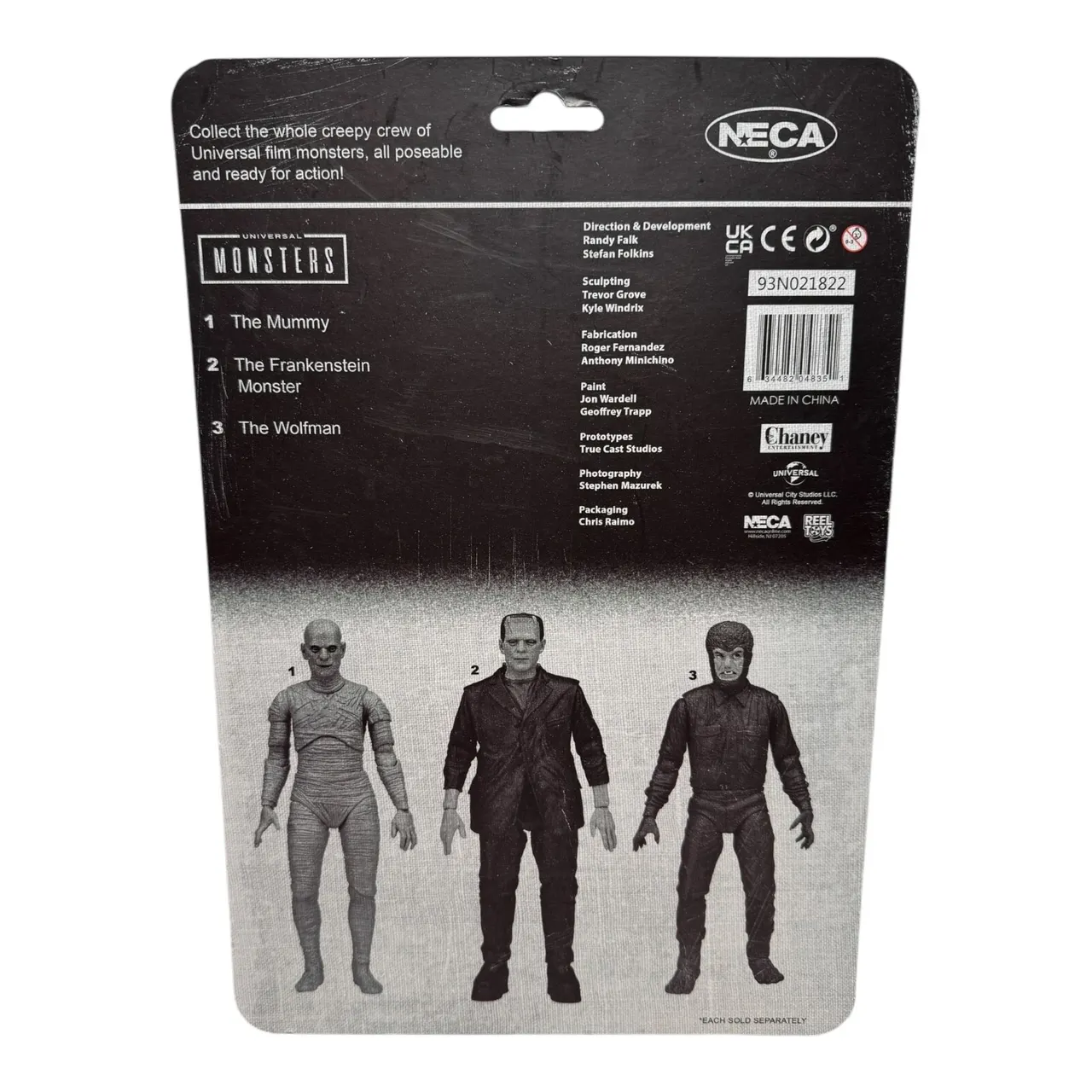 NECA The Wolfman Lumineux dans le Noir 7\" Monstres Universels Figurine - Image 7