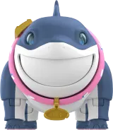 Blokees Jeff the Land Shark Champion Class Model Kit – 71 Pieces - Thumbnail 4