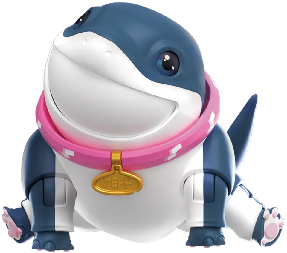 Blokees Jeff the Land Shark Champion Class Model Kit – 71 Pieces - Image 3