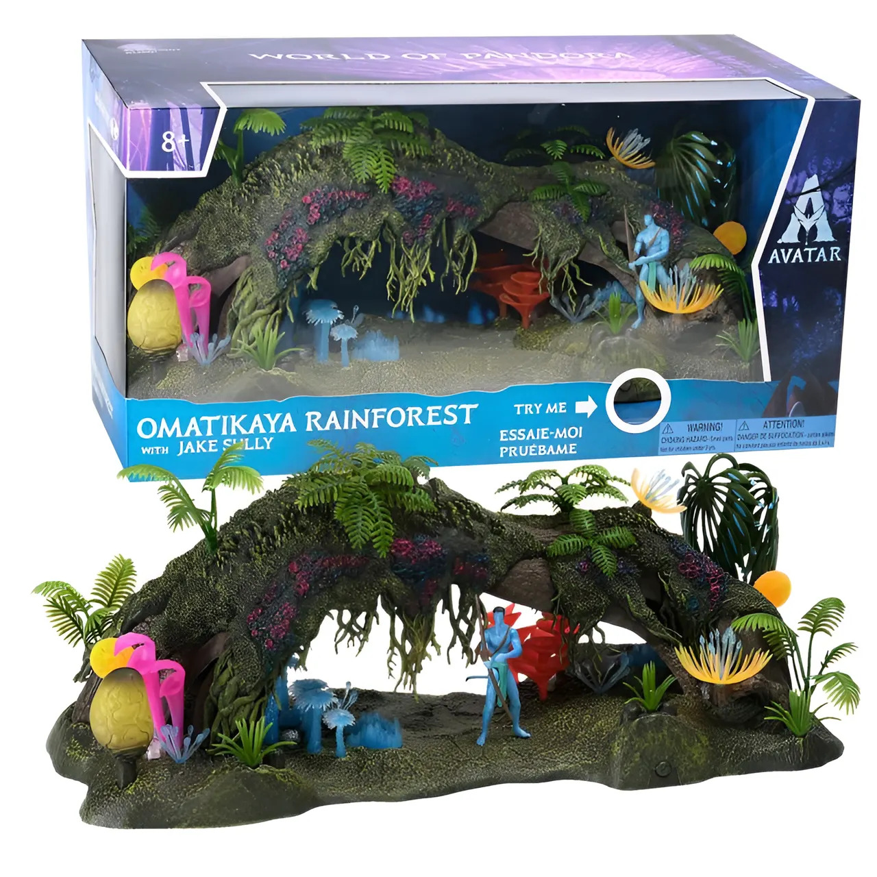 McFarlane Toys Avatar: Pandora Jake Sully Omatikaya Rainforest Playset - Image 1