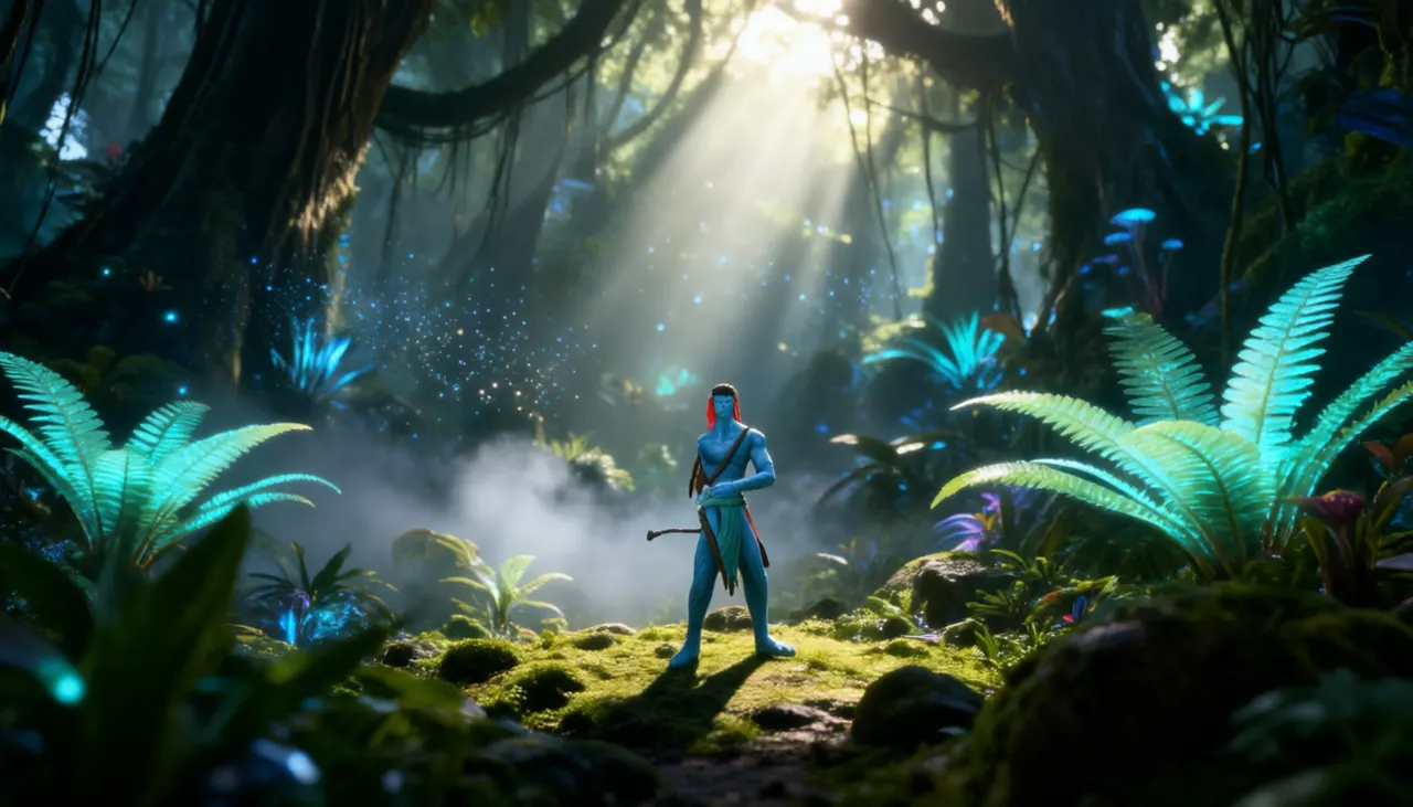 McFarlane Toys Avatar: Pandora Jake Sully Omatikaya Rainforest Set de Juego - Image 4