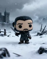 Funko Pop! TV – Juego de Tronos Jon Snow Figura de Vinilo - Thumbnail 2