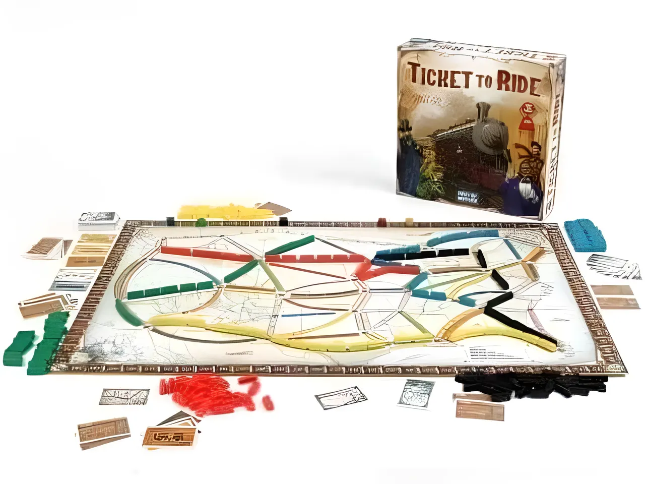 Asmodee Ticket to Ride – Italian Edition Board Game - Image 1