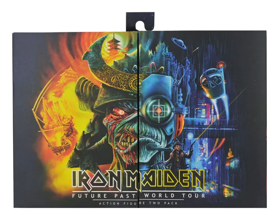 NECA Iron Maiden Ultimate 2‑Pack figurines Eddie Senjutsu & Time - Image 2