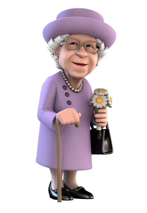 Minix Queen Elizabeth II 12cm Vinyl Figure