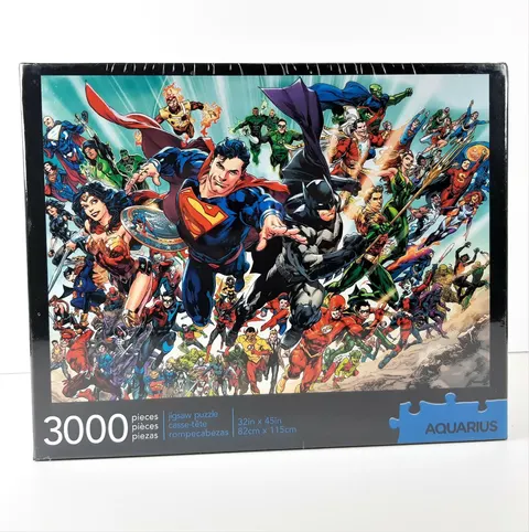 Aquarius DC Comics 3000‑Piece Superman & Batman Puzzle
