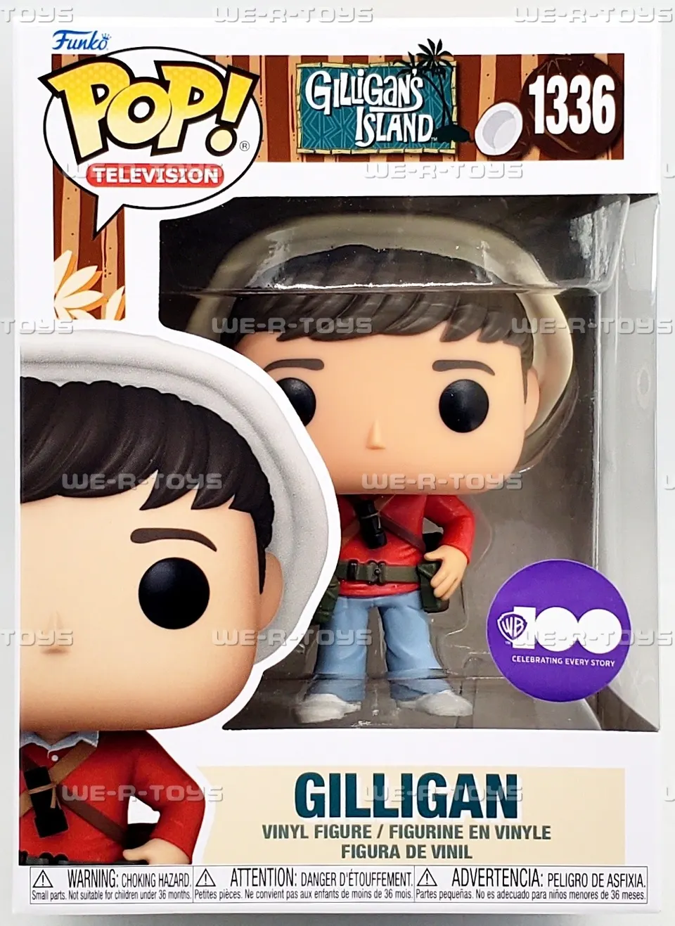 Funko Pop! TV: WB 100th Anniversary – Gilligan Vinyl Figure - Image 2