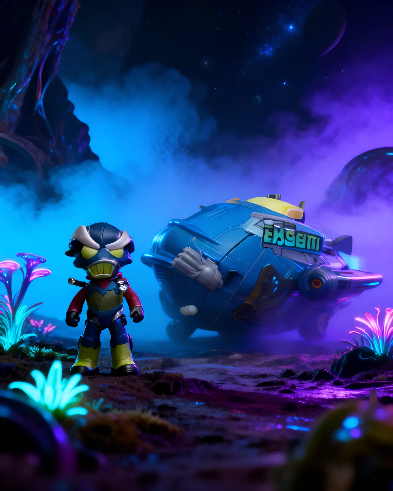 Exogini Exoship Playset – Collectible Sci‑Fi Toy - Image 2