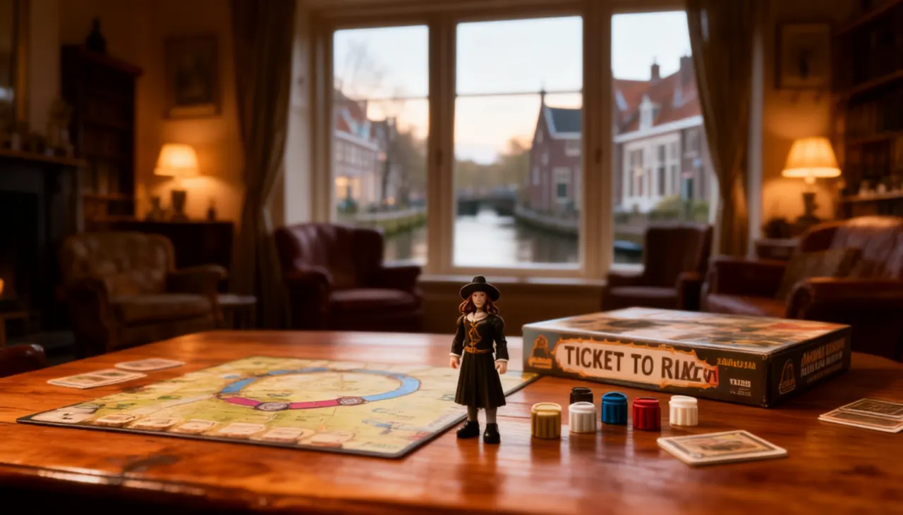 Asmodee Ticket to Ride : Amsterdam – Édition Cités Italiennes Jeu de société - Image 6