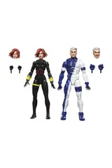 Hasbro Marvel Legends Black Widow & Quicksilver 6" 2‑Pack Figures - Thumbnail 1