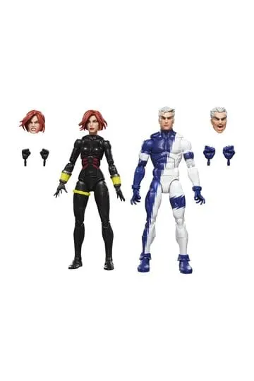 Hasbro Marvel Legends Black Widow & Quicksilver 6" 2‑Pack Figures - Image 1