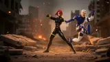 Hasbro Marvel Legends Black Widow & Quicksilver 6" 2‑Pack Figures - Thumbnail 11