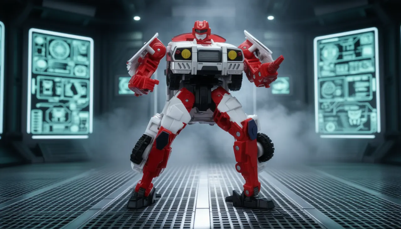Hasbro Transformers Age of the Primes Red Alert Voyager Class Figura - Image 6