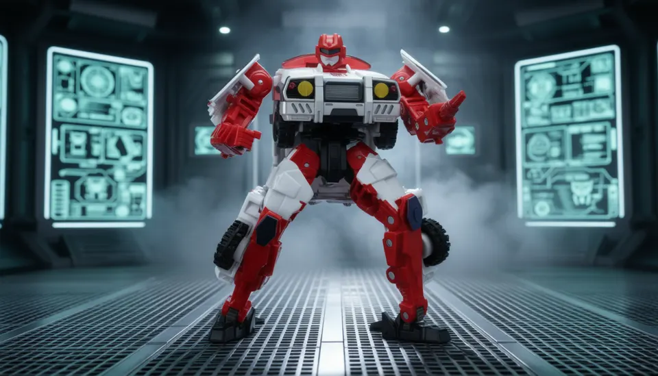 Hasbro Transformers Age of the Primes Red Alert Voyager Class Figura