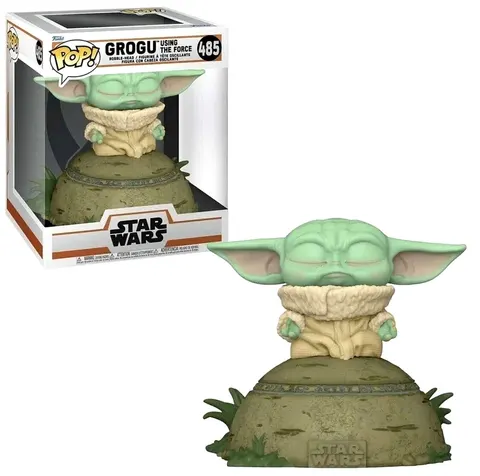 Funko Pop! Grogu Using The Force Pop Vinyl #485-58390 – 12.1 cm