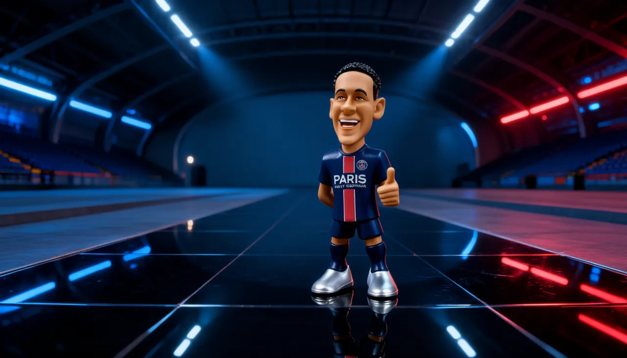 Minix Football PSG Neymar Jr 12cm Figure #102 - Image 4