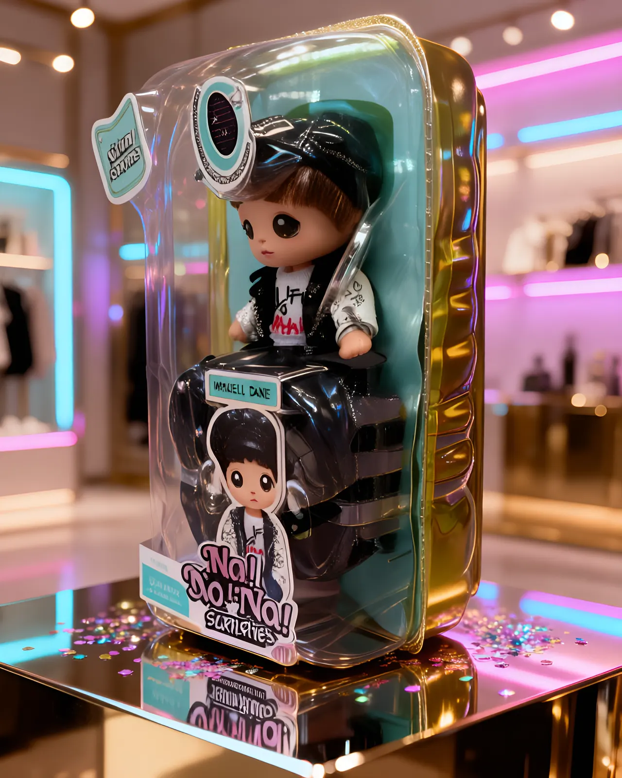 Spin Master Na Na Surprise Glam Series Maxwell Dane Fashion Doll - Image 6