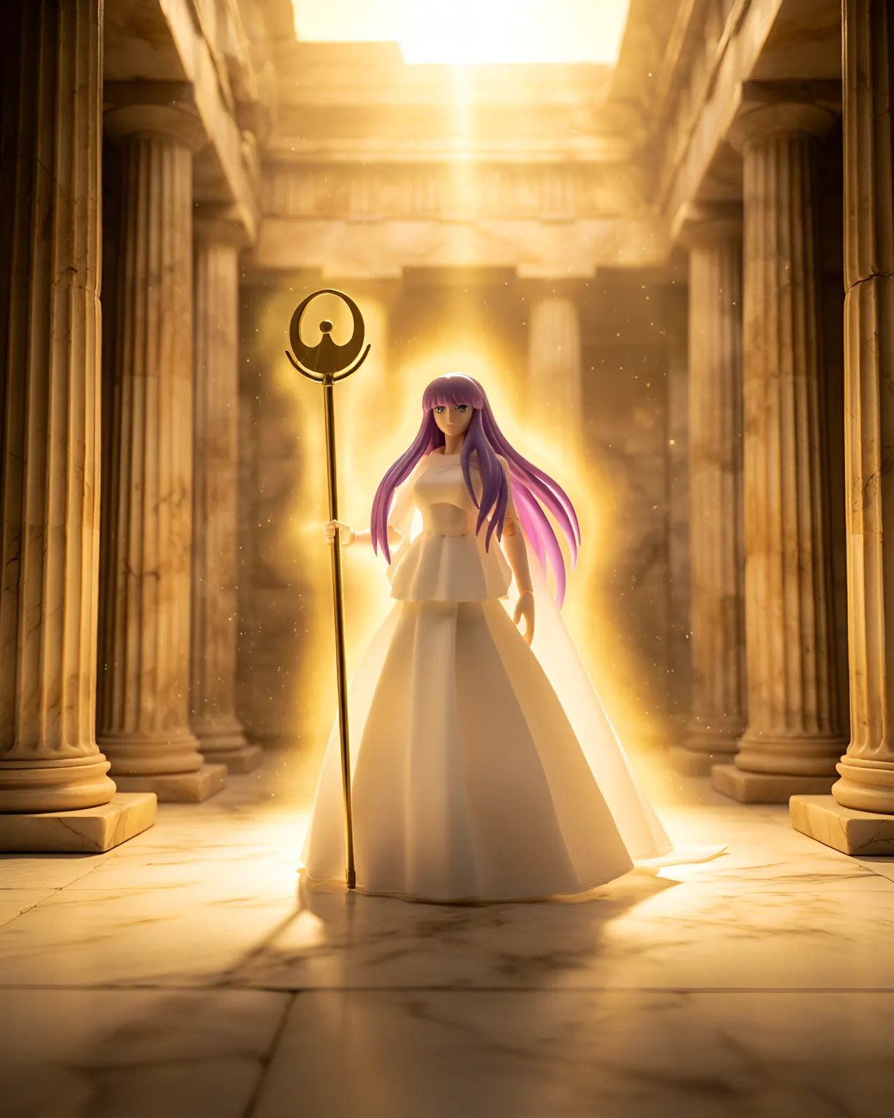 Bandai Saint Seiya Saint Cloth Myth Abel & Athena Memorial Set - Image 7