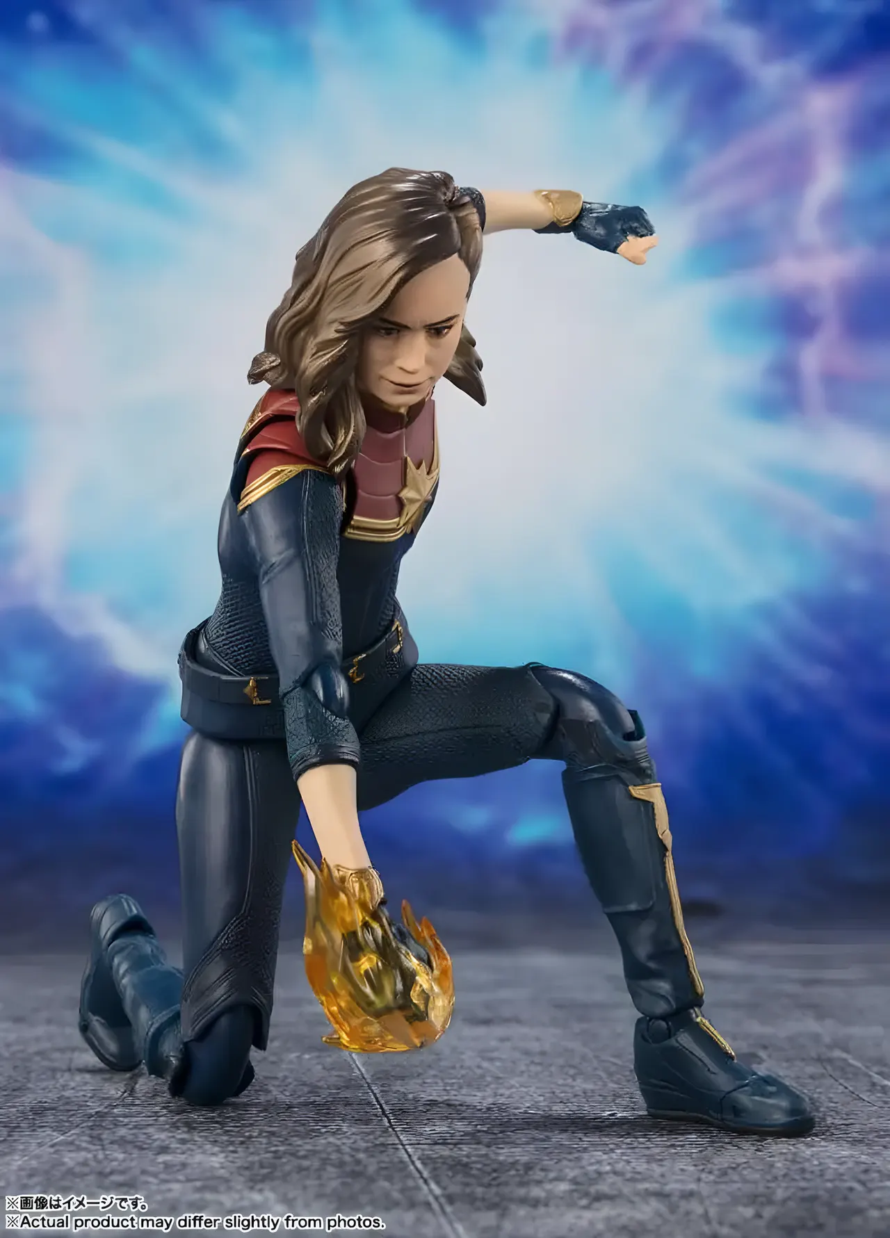 Bandai Spirits S.H.Figuarts Captain Marvel – The Marvels Figurita de acción - Image 6