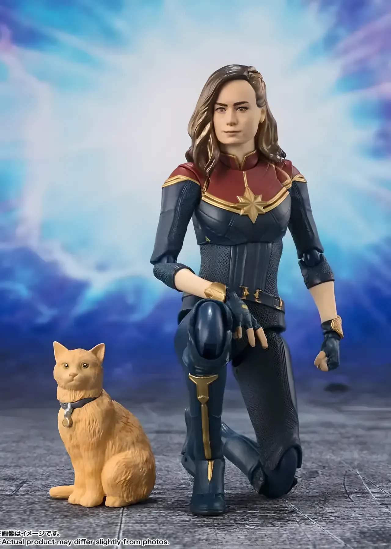 Bandai Spirits S.H.Figuarts Captain Marvel – The Marvels Figurita de acción - Image 4