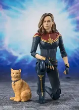 Bandai Spirits S.H.Figuarts Captain Marvel – The Marvels Figurita de acción - Thumbnail 4