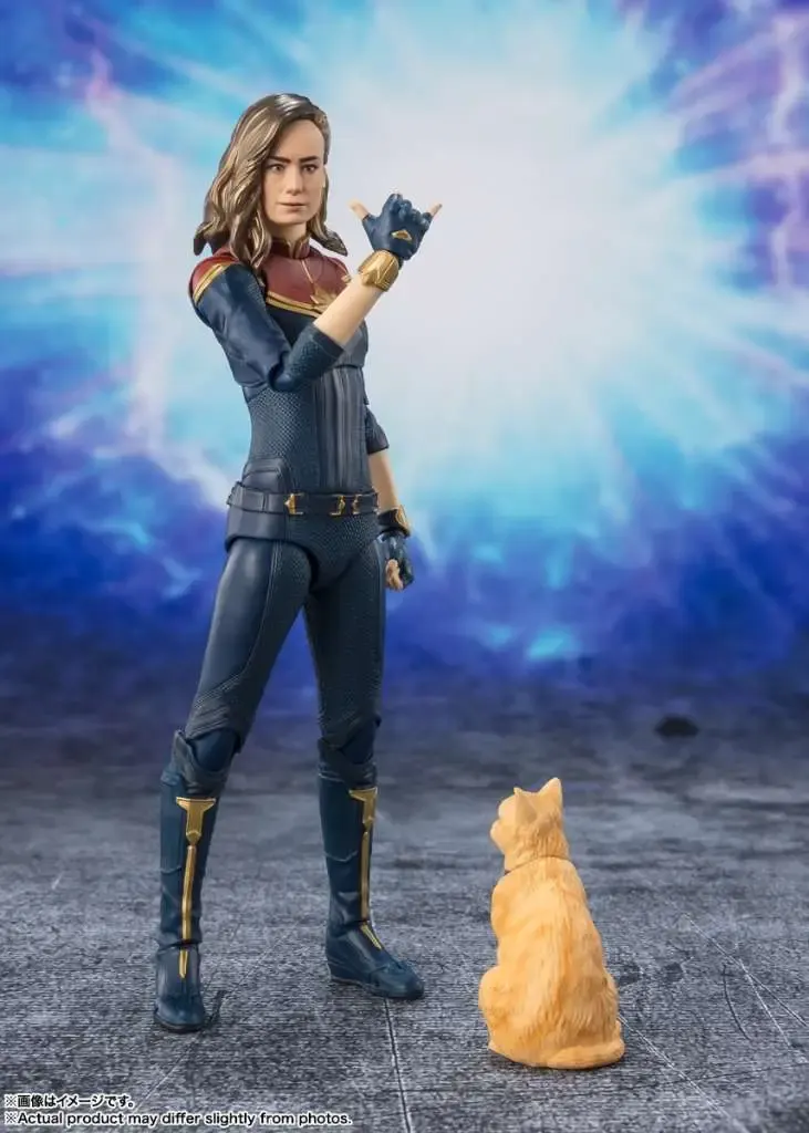Bandai Spirits S.H.Figuarts Captain Marvel – The Marvels Figurita de acción - Image 3