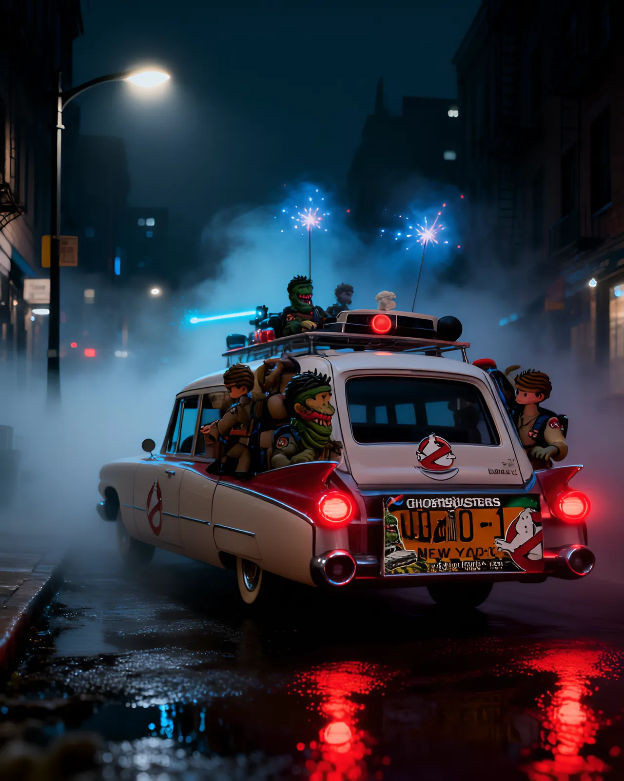 Docto Collector Ghostbusters Ecto-1 Licence Plate Replica – DCgb03 - Image 5