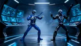 Power Rangers Lightning Collection S.P.D. B‑Blue vs A‑Blue Pack de figurine - Thumbnail 4