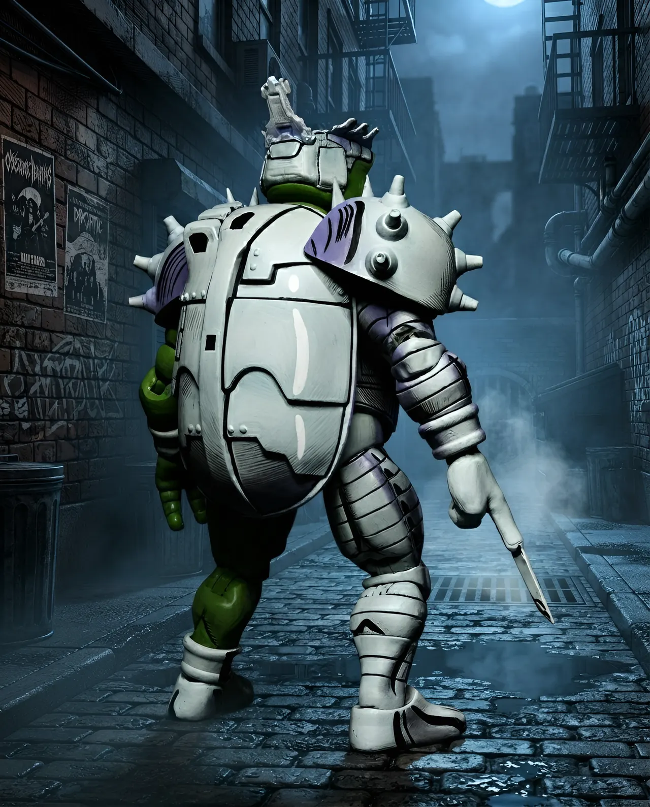 NECA TMNT Cyborg Donatello Action Figure – Mirage Comics - Image 7