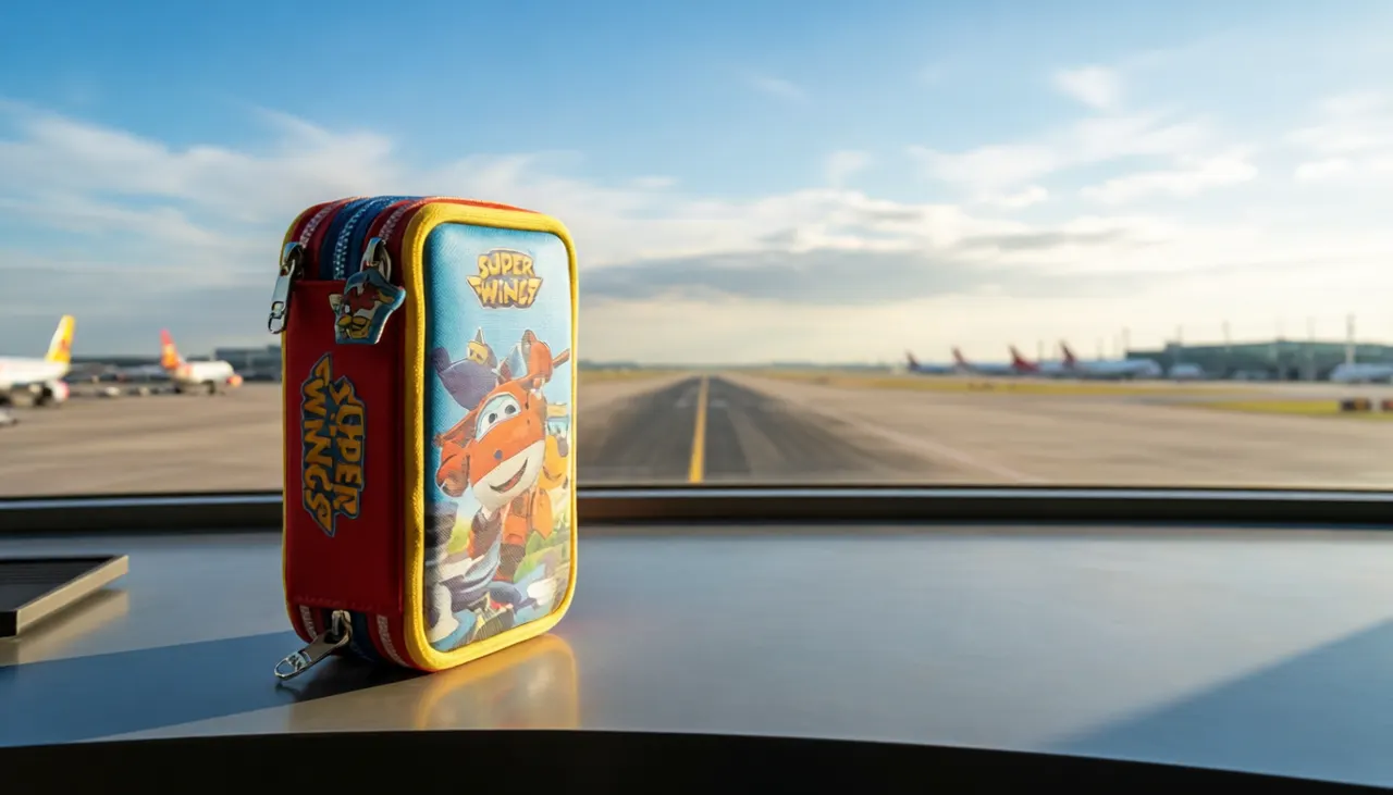 Giochi Preziosi Super Wings 3-Compartment Pencil Case - Image 3