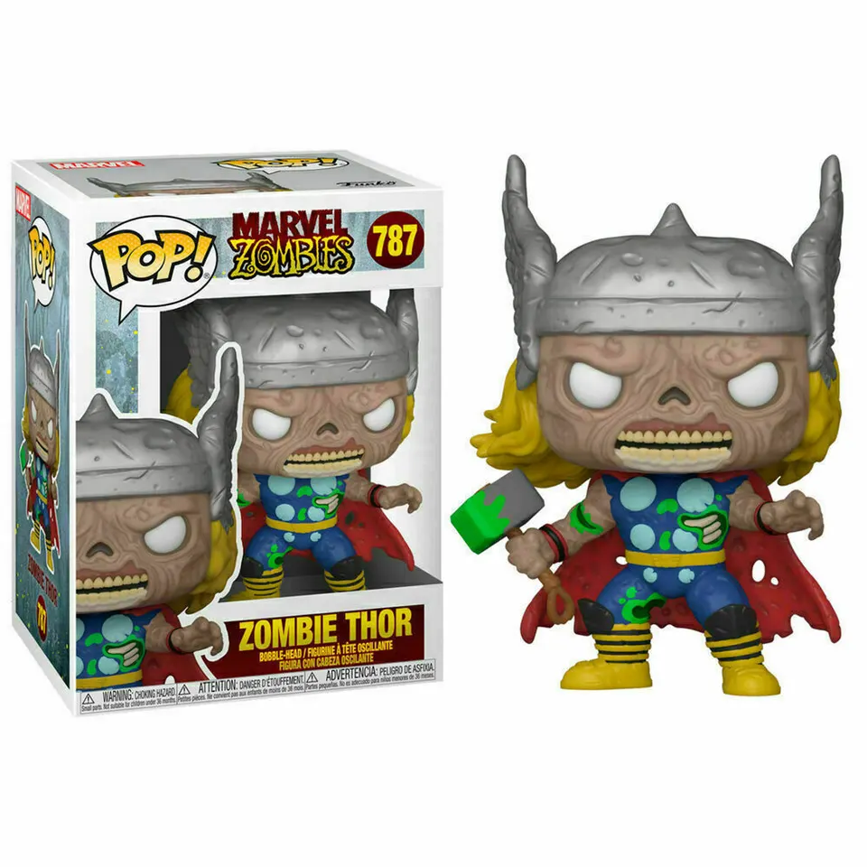 Funko Pop! Marvel Zombies Thor #787 Vinyl Figure - Image 2