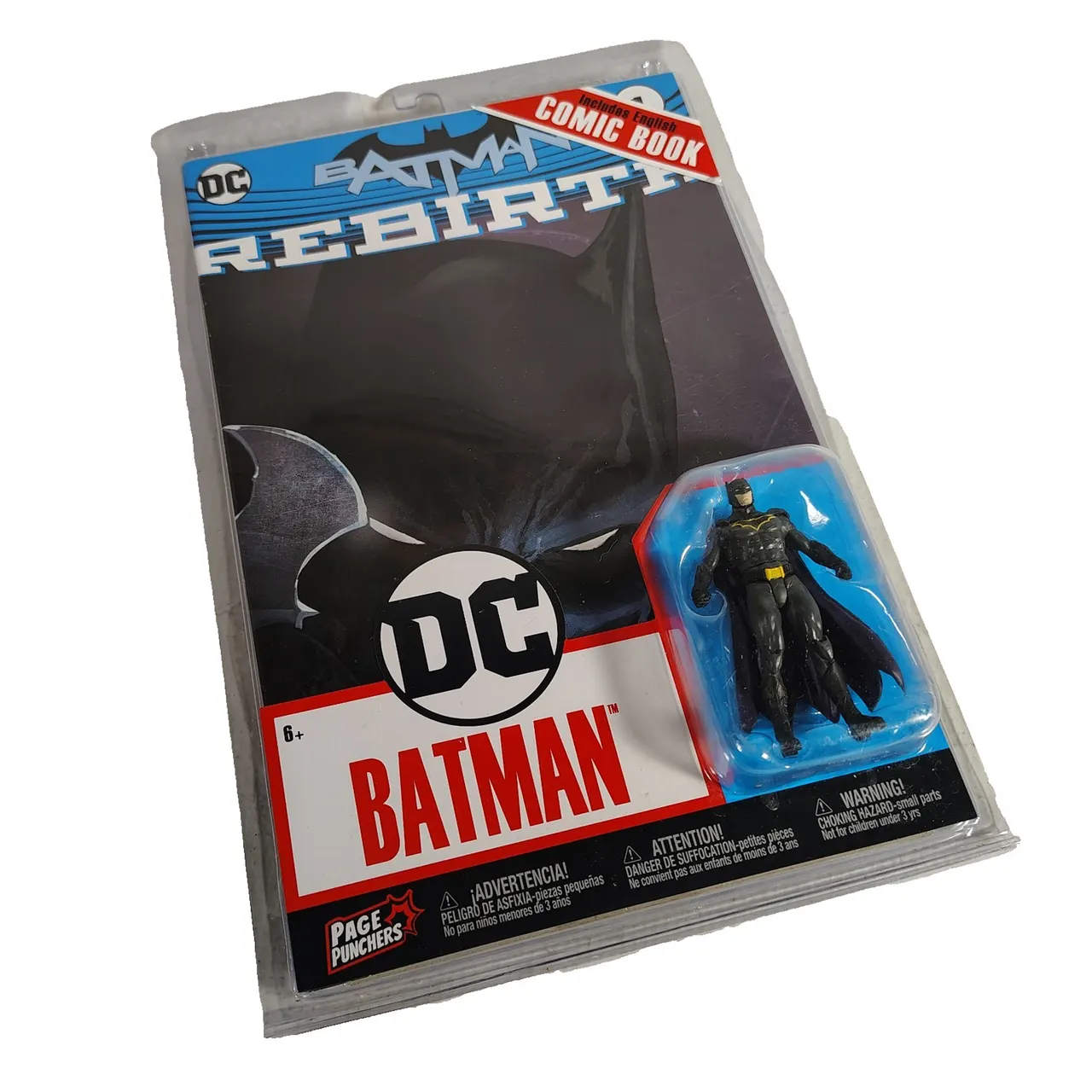 McFarlane Toys Direct Page Punchers Batman Rebirth 3" Figure + Comic - Image 2