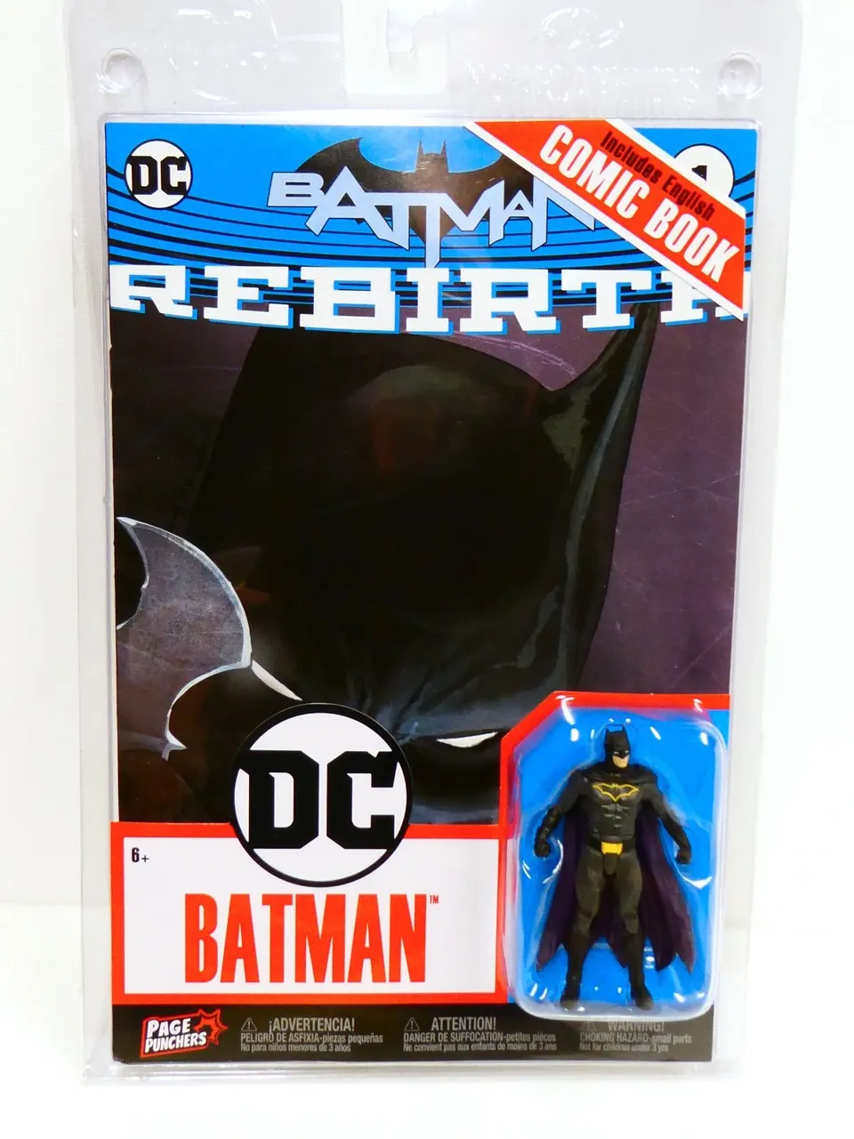 McFarlane Toys Direct Page Punchers Batman Rebirth 3" Figure + Comic - Image 6