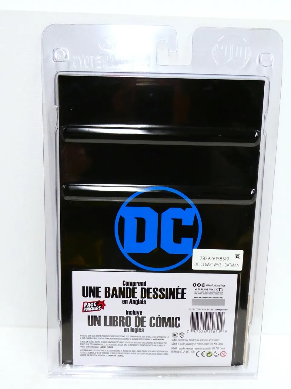 McFarlane Toys Direct Page Punchers Batman Rebirth 3" Figure + Comic - Image 7