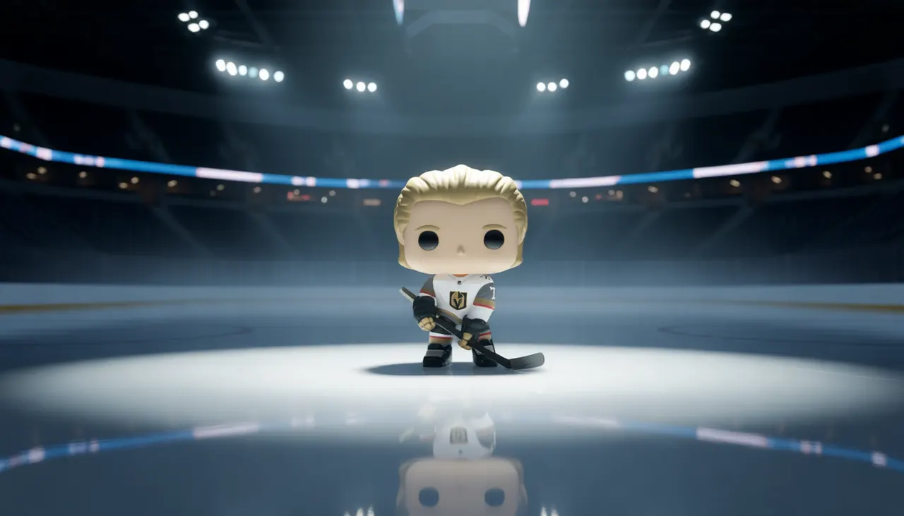 Funko Pop! Hockey William Karlsson #87 Autographed Vegas Knights - Image 3