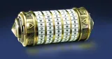 Noble Collection Da Vinci Code Mini Cryptex – Functional Prop Replica - Thumbnail 1