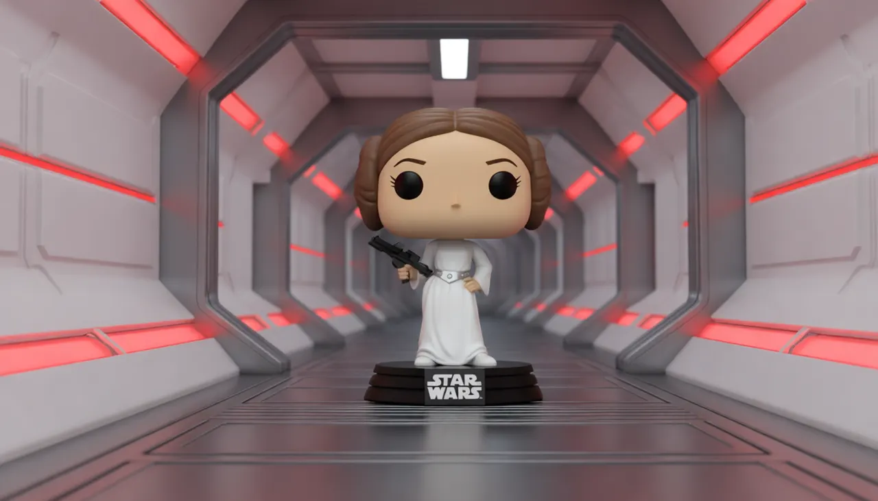 Funko Pop! Star Wars Princess Leia Bobblehead Vinyle - Image 4