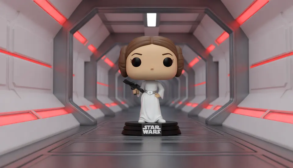Funko Pop! Star Wars Princess Leia Bobblehead Vinyle