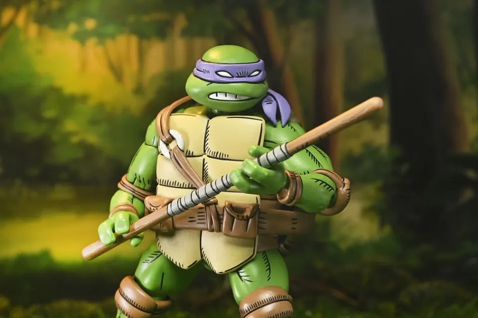 NECA Ultimate Donatello TMNT x Usagi Yojimbo 7-inch Action Figure - Image 8