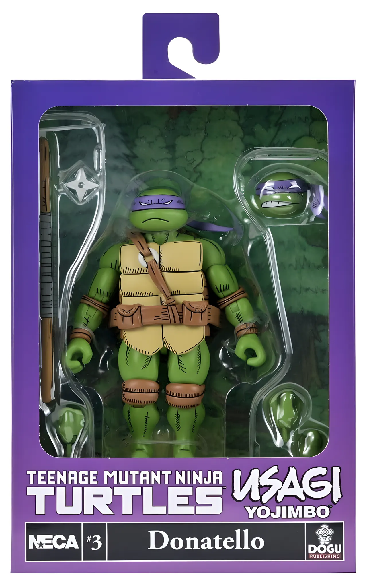 NECA Ultimate Donatello TMNT x Usagi Yojimbo 7-inch Action Figure - Image 9