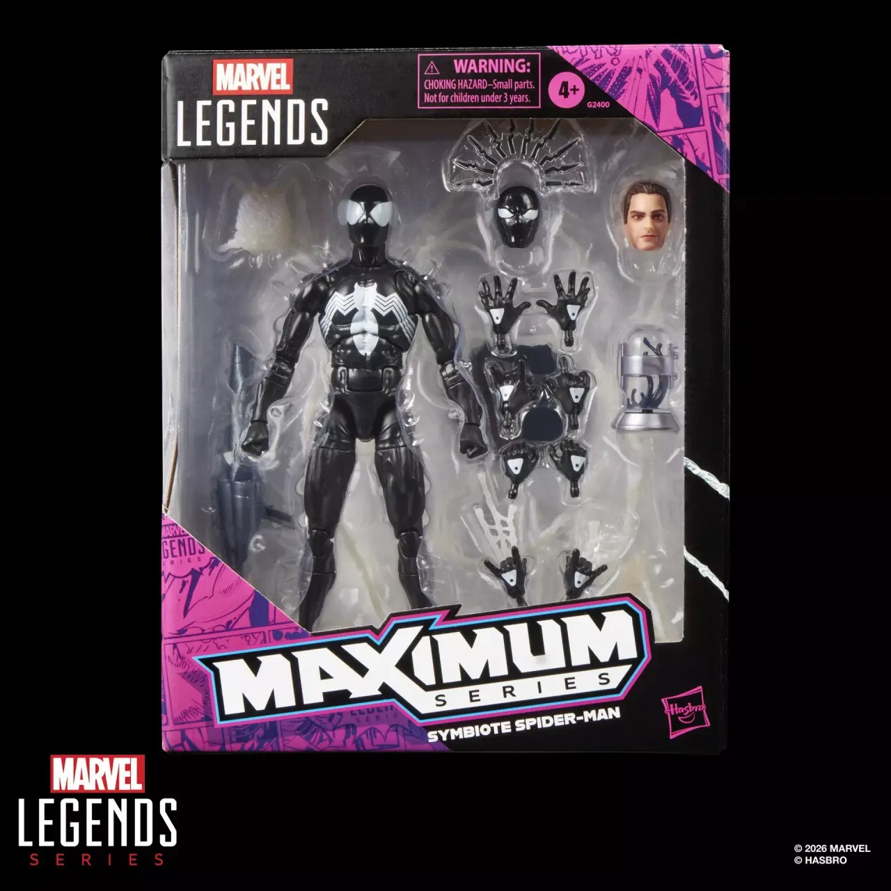 Hasbro Marvel Legends Symbiote Spider‑Man 15 cm Figure - Image 10