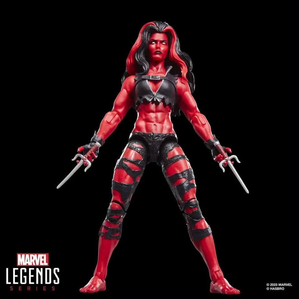 Hasbro Marvel Legends Red She-Hulk 15 cm Action Figure - Image 2