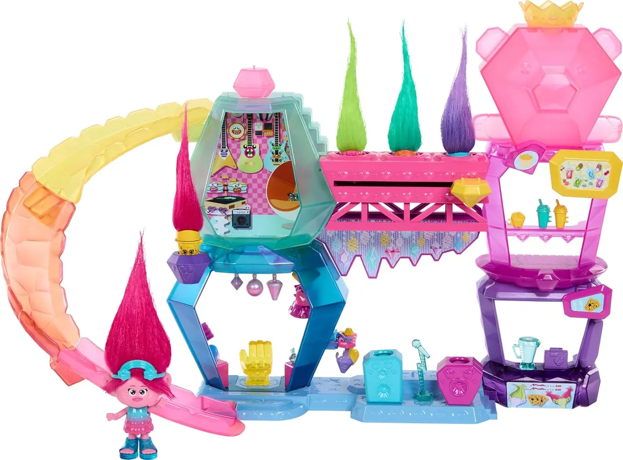 Mattel Club de Cristal Trolls Set – Vintage French Edition - Image 1