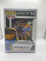 Funko POP! Games: Halo Infinite - Mark VII con Rifle Commando (Deco) - Thumbnail 4